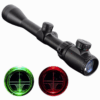 Mira telescópica Apolo 3-9X40 con montaje incluido, retículo iluminado
