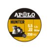 Postón Apolo Hunter 5,5 mm 18,5 grans 250 pcs