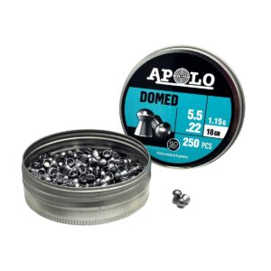 Postón Apolo Domed 5,5 mm 18 grans 250 pcs